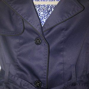 H&M Navy Trench Coat